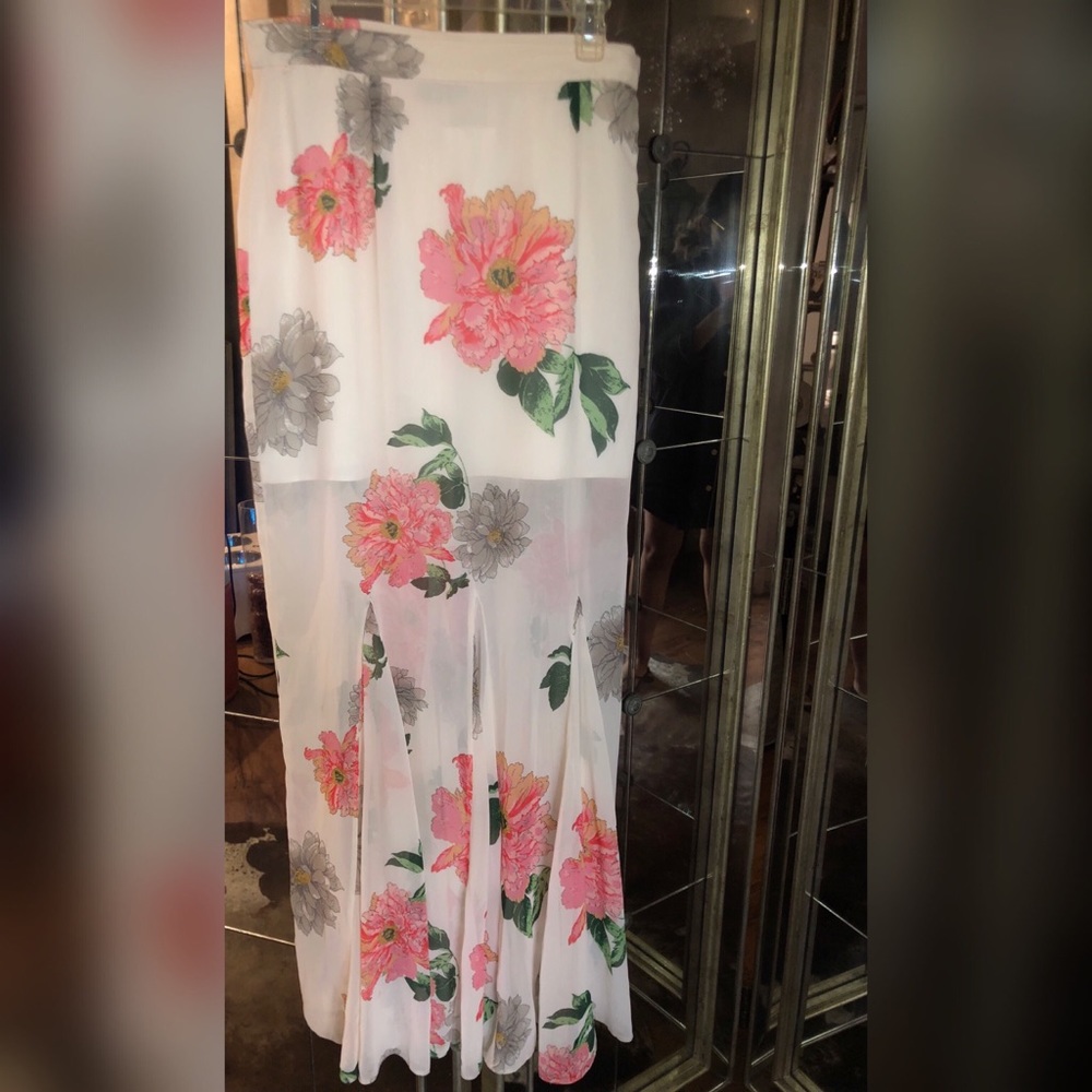 Floral ASOS skirt